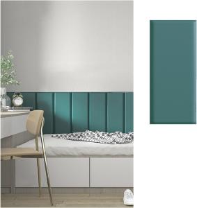 XILYZMO Самоклеящиеся настенные панели из ПВХ материала, 3D звукоизоляционные для спальни и гостиной Green