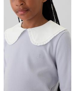 (K) Рубашка с воротником-рюшами (детская)