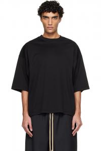 Свободная футболка с коротким рукавом Fear Of God, черный