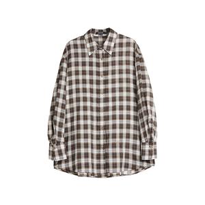 ELLE Футболка Women's Coffee Plaid