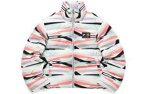 FILA FUSION Куртка пуховая Marcelo Burlon женская серая камуфляжная, Gray Base Camouflage