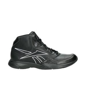 Черные синтетические женские кроссовки Studio Advance Mid Pea Up v46919 Reebok, черный