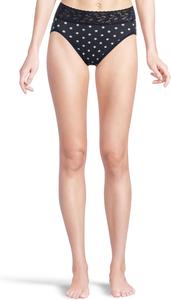 Трусы Hanky Panky Supima Cotton Printed French Brief, цвет Full Circle