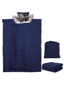 Intirilife Спальный мешок, для ручной клади, 115 x 210 см, темно-синий