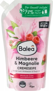 Крем-мыло малина  Рефилл Магнолия 850мл Balea