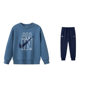 Детская повседневная спортивная одежда Nike, светло-голубой