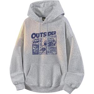 Свитшот для верховой езды Casual Collection Unisex Jeep, heather серый (fleece-lined)