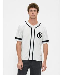 Футболка бейсбольная, университетский крой, с логотипом GAP, серый