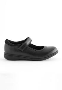 Балетки SCHOOL BROGUE DETAIL MARY JANEG Next, цвет matt black