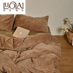 LUOLAI HOME Комплект постельного белья A1, 2 м, 3 предмета, для кровати 150*200 см