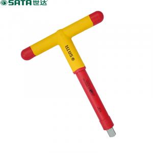 Shida SATA 12984 Серия 12,5 мм, литой Т-образный ключ с изоляцией VDE, 250 мм
