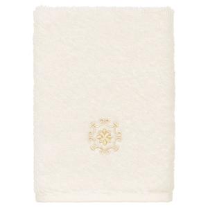 Linum Home Textiles Турецкий хлопок Alyssa Набор из 3 украшенных полотенец, темно-серый