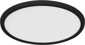 Светильник потолочный ультраплоский Nordlux Oja Smart, черный