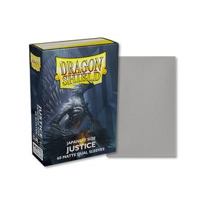 Карточная игра Unit Dragon Shield Matte Dual Sleeves Japanese Size -Justice (60) Dragon Shield