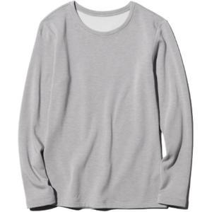 Футболка женская серая UNIQLO, серый