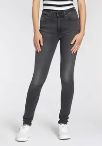 Джинсы Levi's скинни "721 High Rise Skinny" с высоким поясом, цвет Black Wash