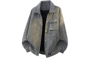 Пуховик Unisex Lapel Thickened Puffer ZIAREL, deep space color[removable logo]