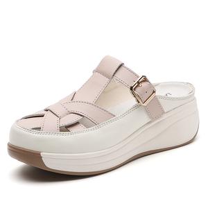 Мюли женские с закрытым носком женские Reivantix, цвет 9987 bean paste color