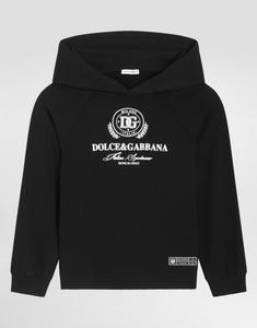 Худи из джерси с принтом DG DOLCE & GABBANA, черный