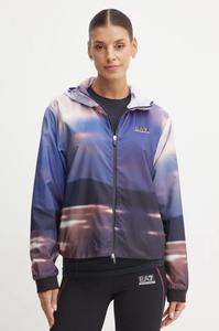 Трекинговая куртка EA7 Emporio Armani, фиолетовый