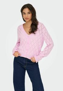 Кардиган JDY JDYLETTY V NECK, Pink Lady/Pink