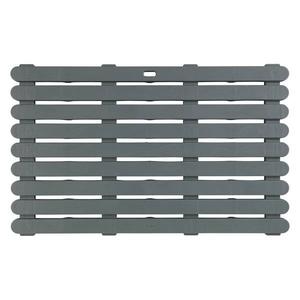 Коврик для ванной WENKO Lommel, 80x3x50 см, серый