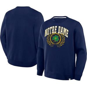Мужской свитшот Notre Dame Fighting Irish Strength in Unity Legacy цвета navy Fanatics