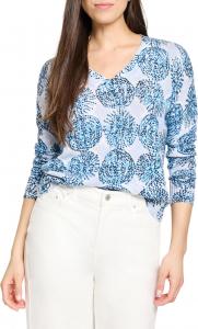 Свитер NIC+ZOE Sand Dollar Supersoft Sweater, Blue Multi
