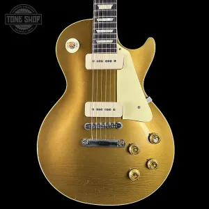 Gibson Custom Dealer Select 1956 Les Paul Chambered Goldtop Light Aged с футляром 64498