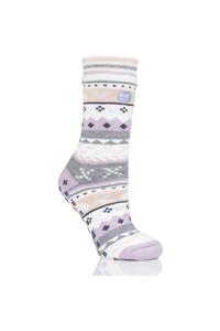 1 пара согревающих носков SOCKSHOP Heat Holders, фиолетовый