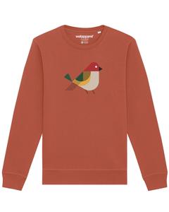 Свитер Watapparel Sweatshirt Vogel, светло-коричневый