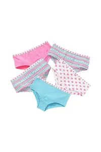 Набор из 5 трусов-хипстеров с принтом Just Essentials, синий