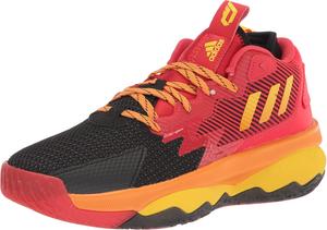 Баскетбольные кроссовки Adidas Unisex Harden Vol. 5 Futurenatural, красный/желтый/оранжевый