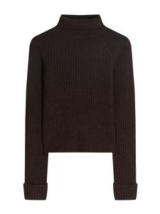 Свитер Bershka, темно-коричневый