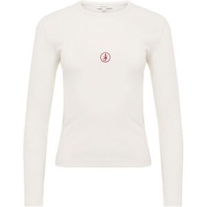 JW Anderson Топ Logo embroidered T shirt