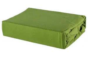 Простыня на резинке из 100% хлопкового трикотажа - 80х200 см, рисунок кактус Soft Dream