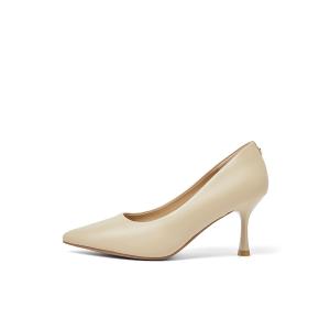 COMELY Женские туфли на высоком каблуке черно-бело-абрикосовые розовый абрикос, цвет Pink Apricot