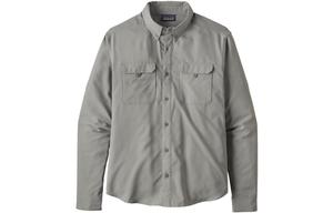 Футболка мужская Patagonia для самостоятельных походов, цвет хаки/ORTN