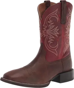 Мужские спортивные вестерн-боты ARIAT Pardner, коричневый