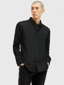 Хоторн рубашка с длинными рукавами AllSaints, Black
