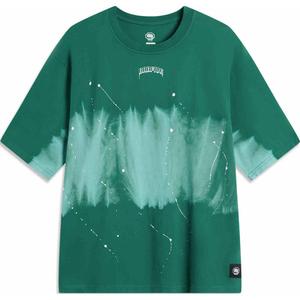 LINING Футболка Badfive мужская stone green tie-dye