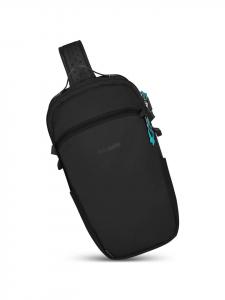 Сумка через плечо Pacsafe RFID Schutz 19 cm, цвет econyl black