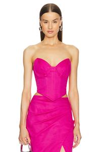 Корсетный топ x revolve zosia Michael Costello, розовый