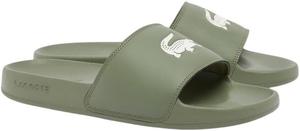 Мужские сандалии Lacoste Serve Slide 2.0, Khaki & White Croc