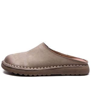 Jay Женские тапочки с закрытым носком на резиновой подошве устойчивые к истиранию цвет хаки, цвет Khaki