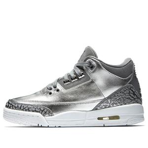 Кроссовки 3 ретро премиум hc Air Jordan, серебряный
