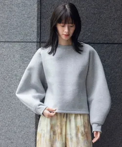 Картонная вязаная толстовка-кокон