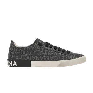 Кроссовки Dolce & Gabbana Portofino Vintage, черный