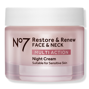 Восстанавливающий и обновляющий ночной крем для лица и шеи с многофункциональным действием No7
