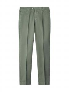 Hackett London Брюки чинос Regular 'Sanderson' в зеленом цвете